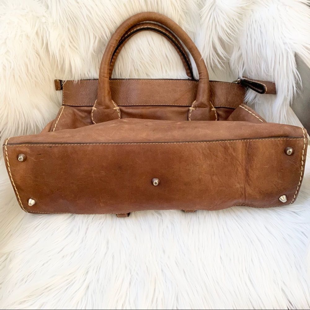 Chloe’ whiskey Edith satchel leather bag - Picture 4 of 15